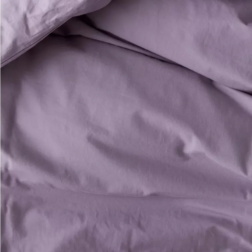Urban Outfitters (UO) 100% COTTON DUVET COVER WITH RUFFLE TRIM